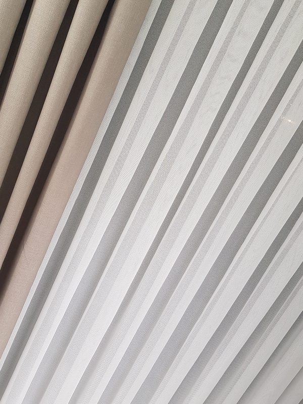 oldhouse cat modern tül perde ekru