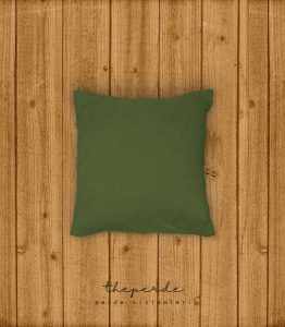 haki yeşil Kırlent