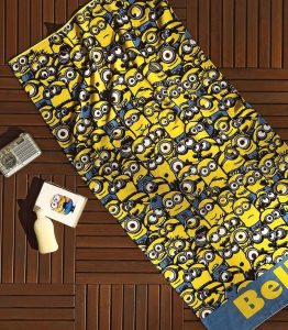 Taç Minions Plaj Havlusu 75x150