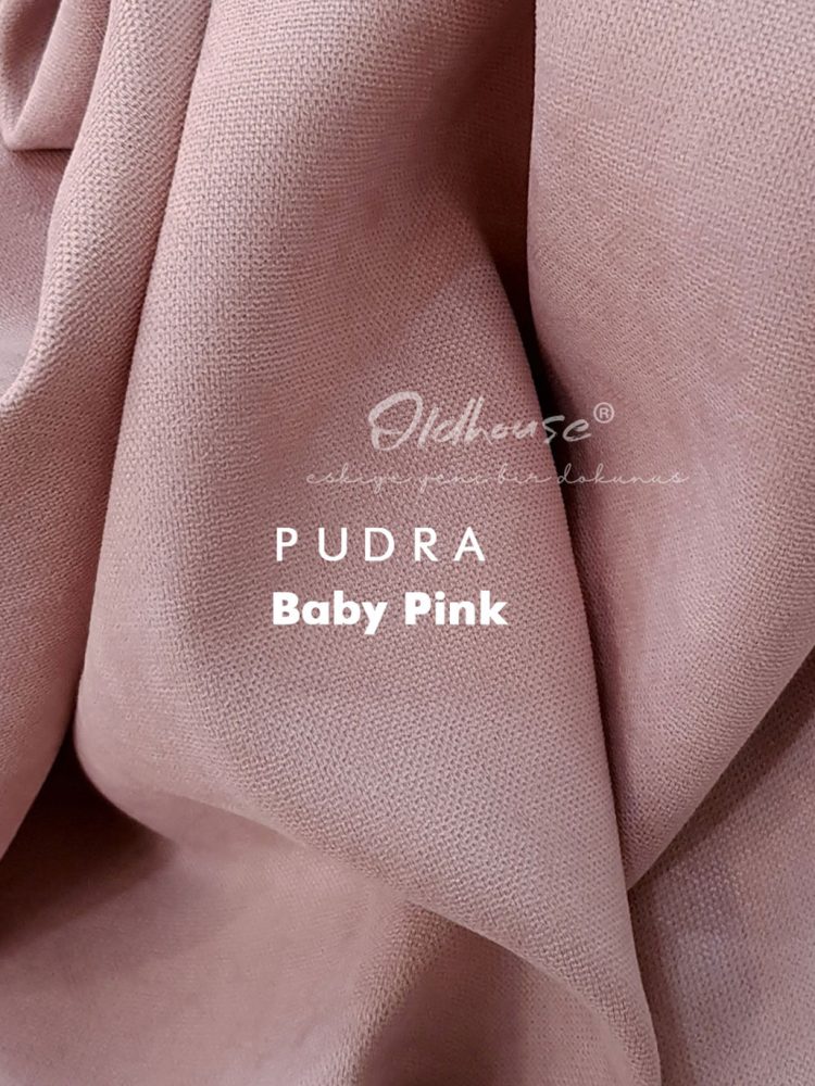 Oldhouse Panama Fon Perde Pudra Pembe
