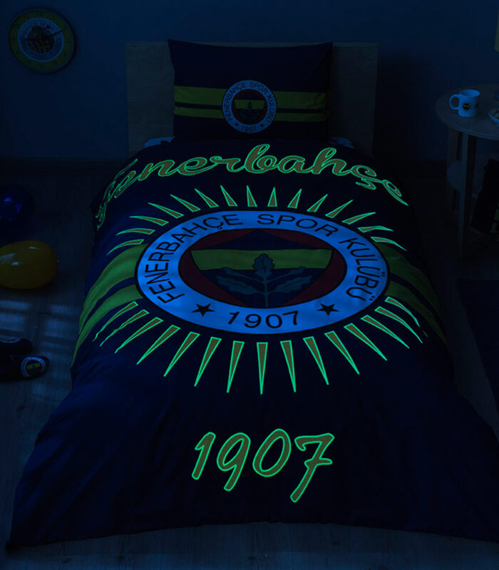Taç Fenerbahçe Parlayan Güneş Lisanslı Tek Kişilik Nevresim Takımı