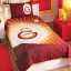 taç galatasaray yıldız logo lisanslı yatak örtüsü tek kişilik theperde