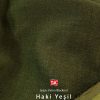 Taç Jaspis Hasır Keten Blackout Karartma Güneşlik Fon Perde Haki Yeşil V.18