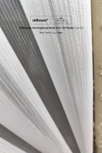 Oldhouse Herringbone Balık Sırtı Tül Perde Ekru V-1 modern mimari estetik
