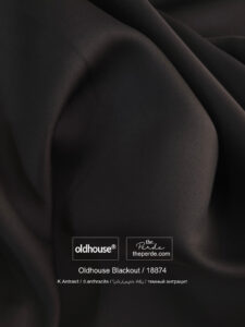 Oldhouse Koyu Antrasit Blackout Perde Karartma Güneşlik Fon V18874