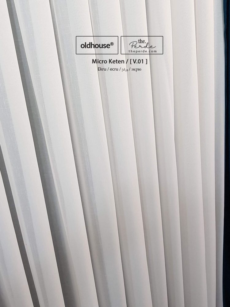 Oldhouse Mikro Keten Tül Perde