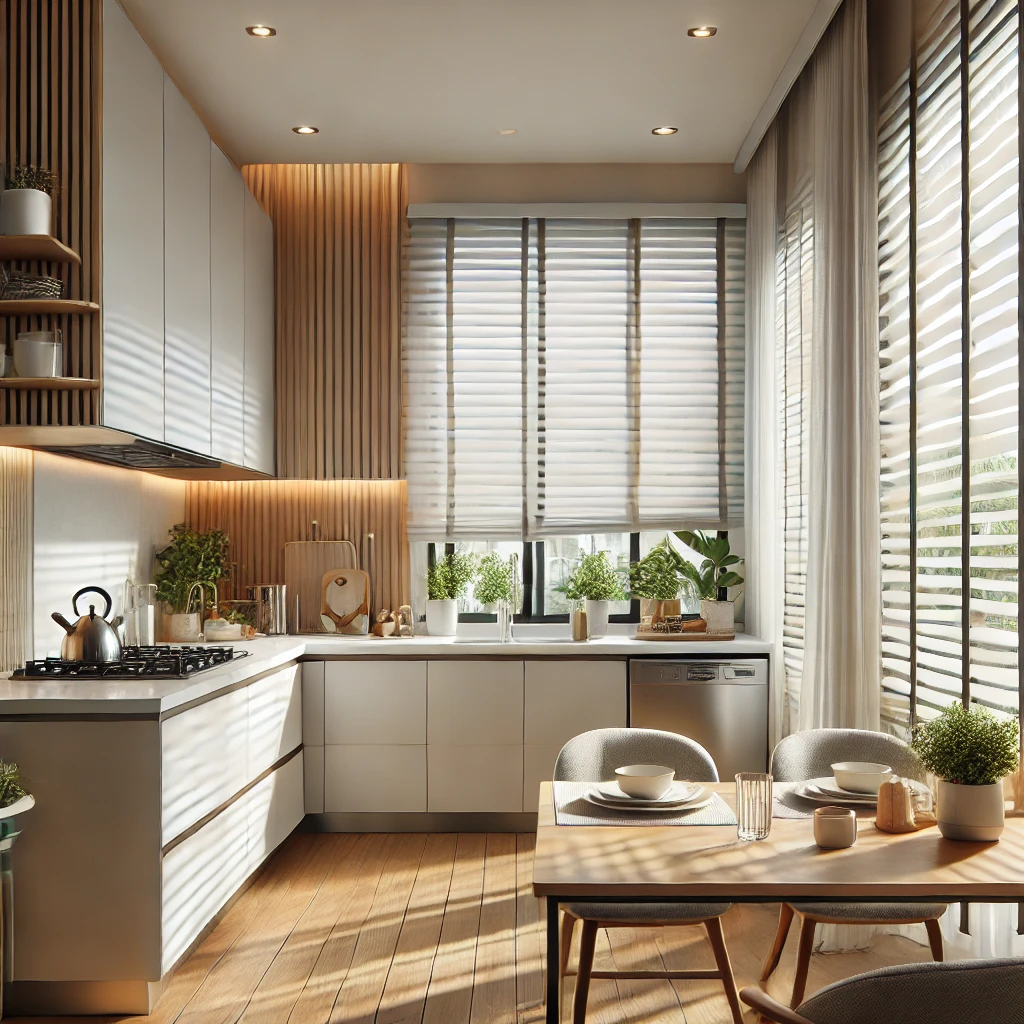 mutfak mekan perde seçimi