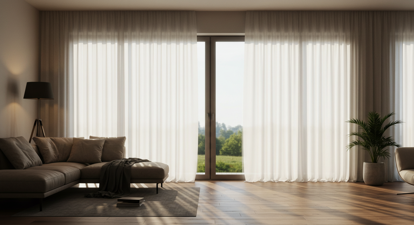 Tül perde yükseklik ölçüsü nasıl olmalı?