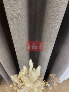 Brillant Vizon Hasır Keten Blackout Karartma Güneşlik Fon Perde D813197.803